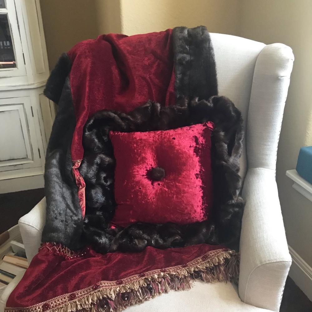 Custom Throw & Pillow